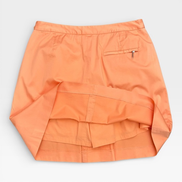 RALPH LAUREN Golf Cotton Blend Women’s Skort | Pale Sherbet Orange | Size 12 - Picture 5 of 6